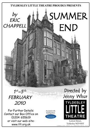 Summer End playbill